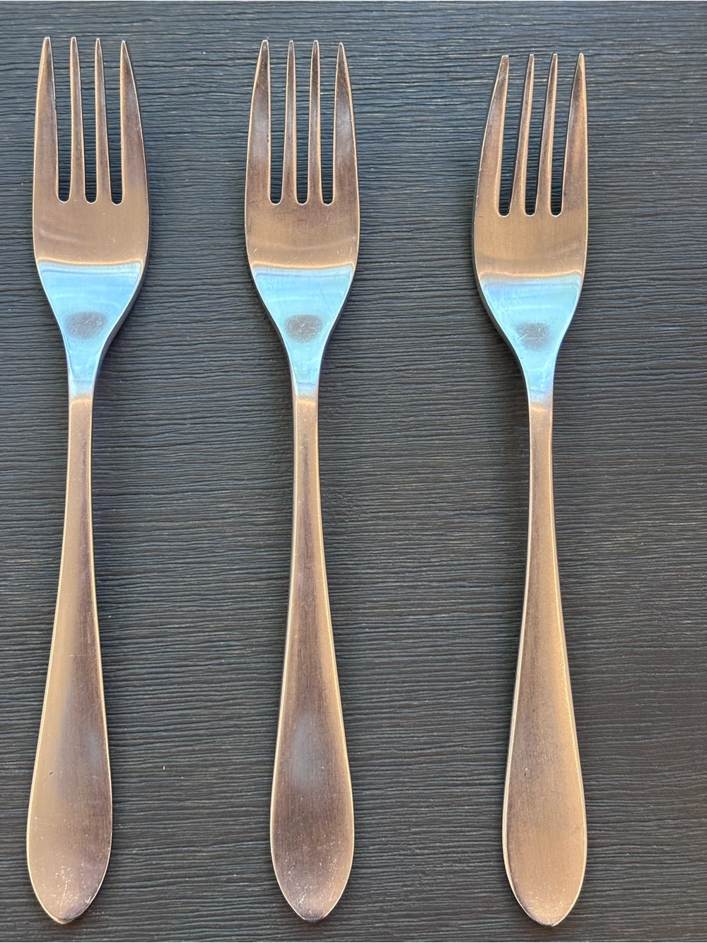 Lot 3 Robert Welch Radford Bright 18/10 Stainless 7" Forks Replacement Flatware